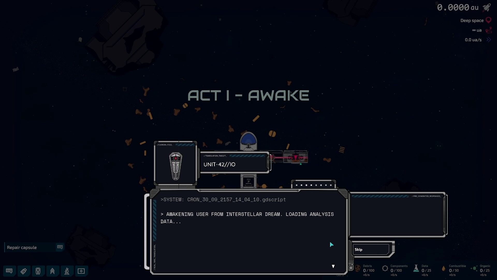 UNIT 42: Adrift in Space screenshot #1