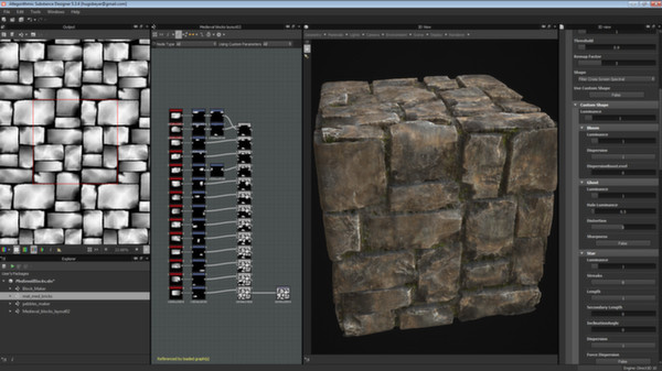 Medieval Blocks - Substance Designer Tutorial screenshot 4