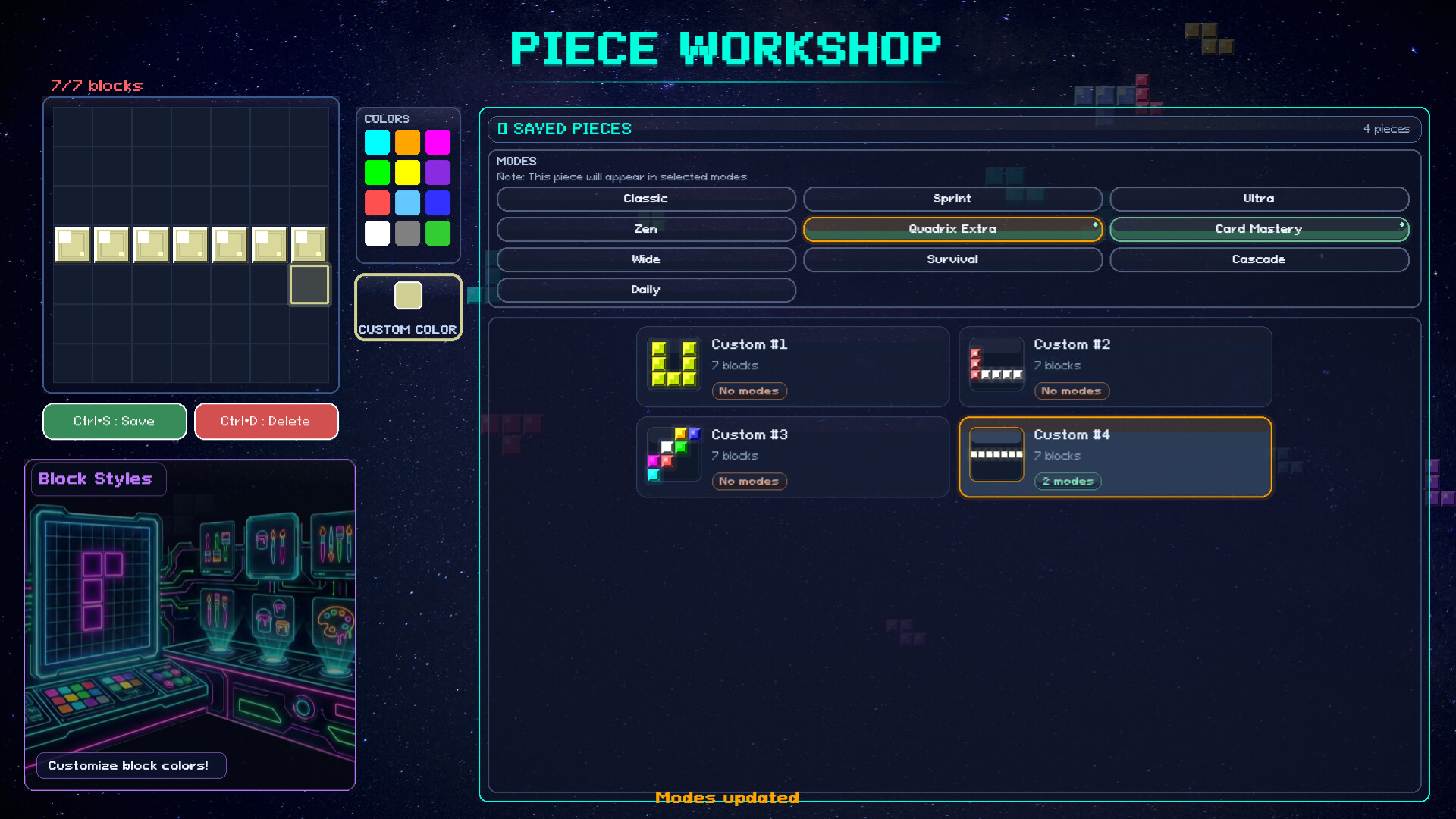 Quadrix screenshot 5
