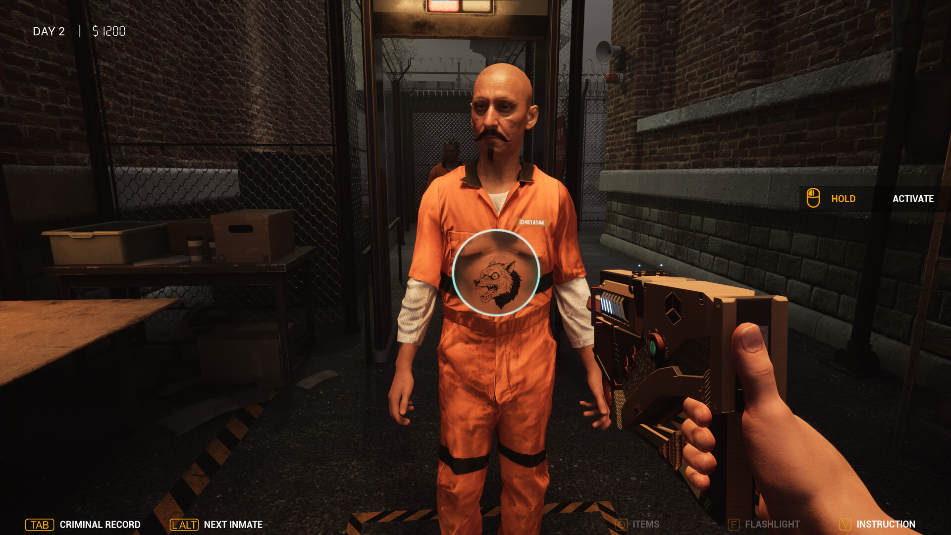 Intake protocol screenshot 1