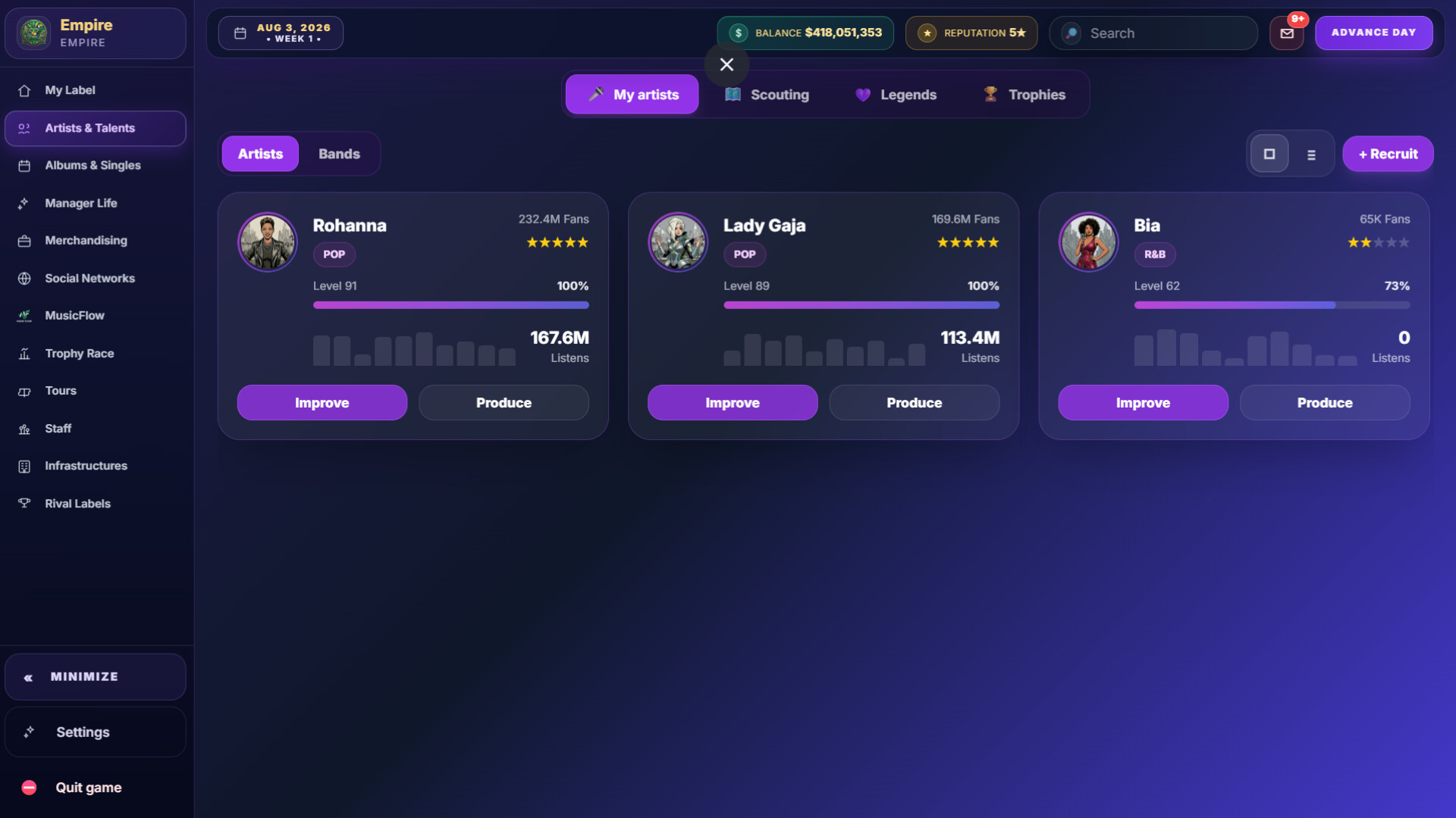 My Music Label screenshot #2