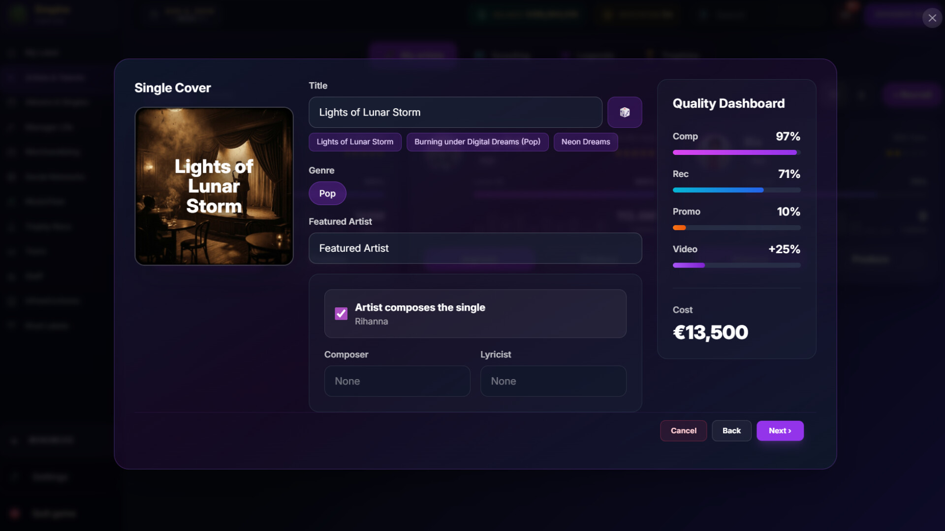 My Music Label screenshot 2