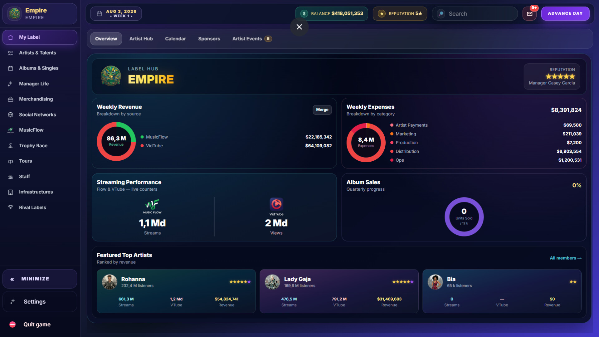 My Music Label screenshot #3