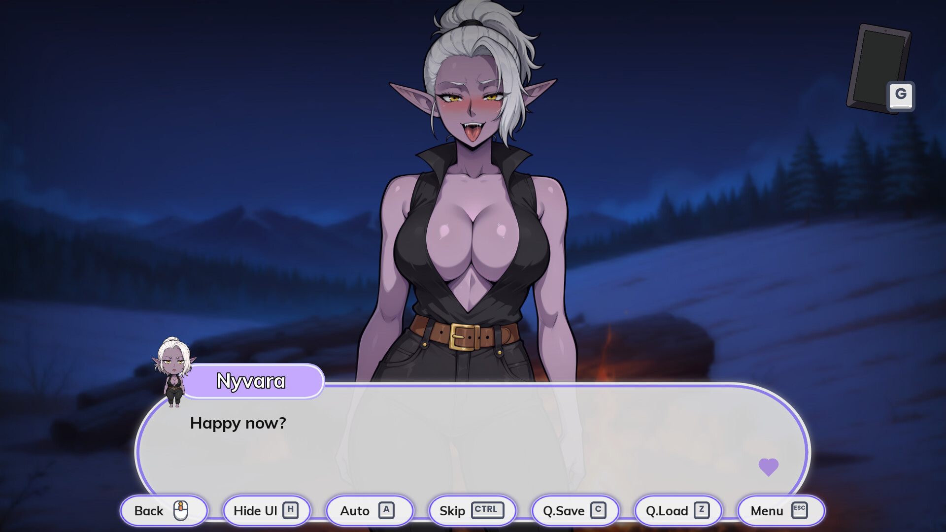 A Night With: Dark-Elf screenshot 6