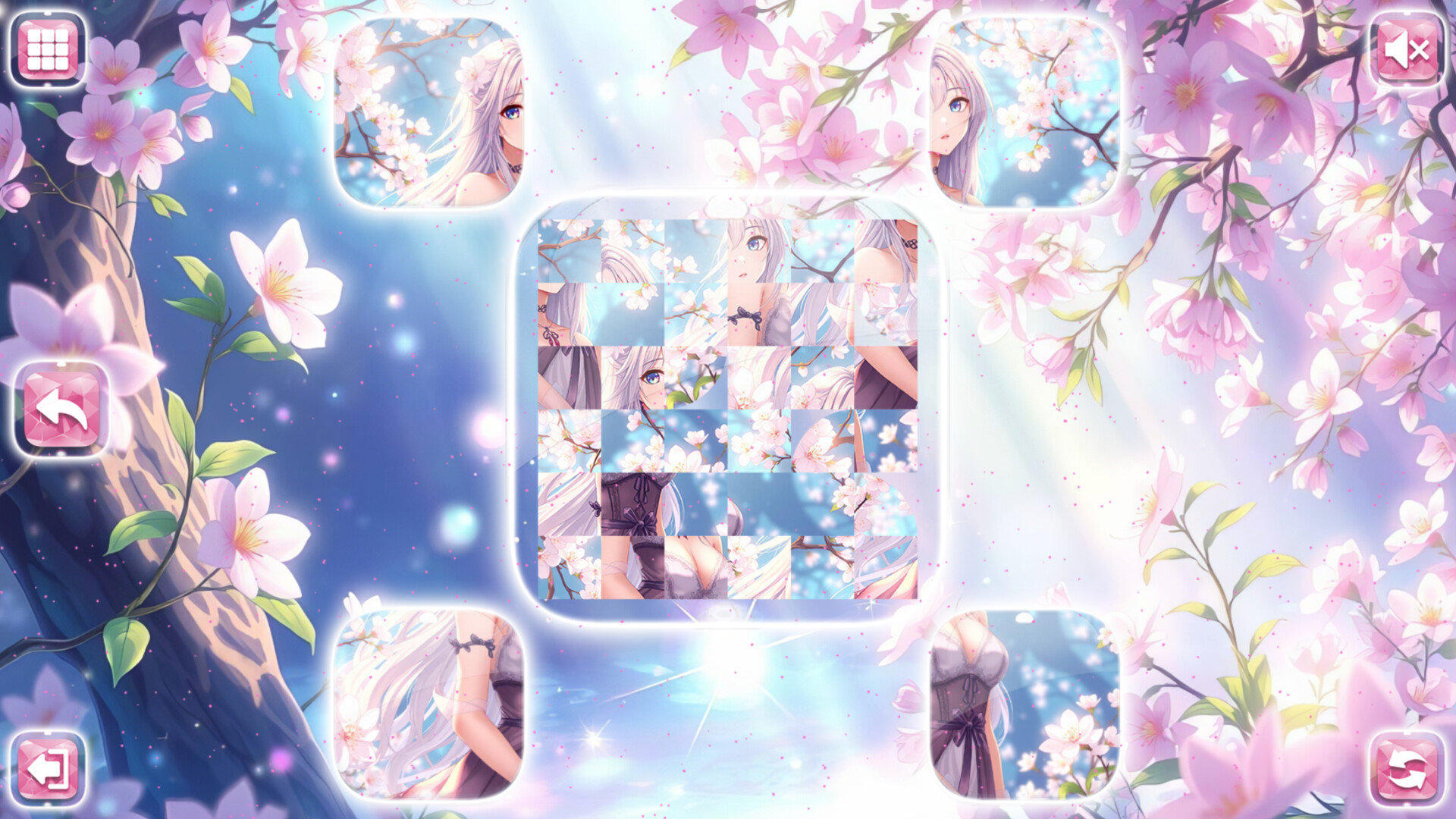 Lovely Anime Puzzle: Spring screenshot screenshot 6