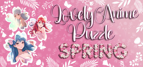 Lovely Anime Puzzle: Spring — Steam game cover