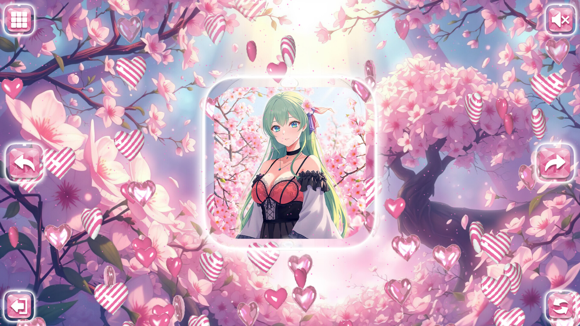Lovely Anime Puzzle: Spring screenshot screenshot 3