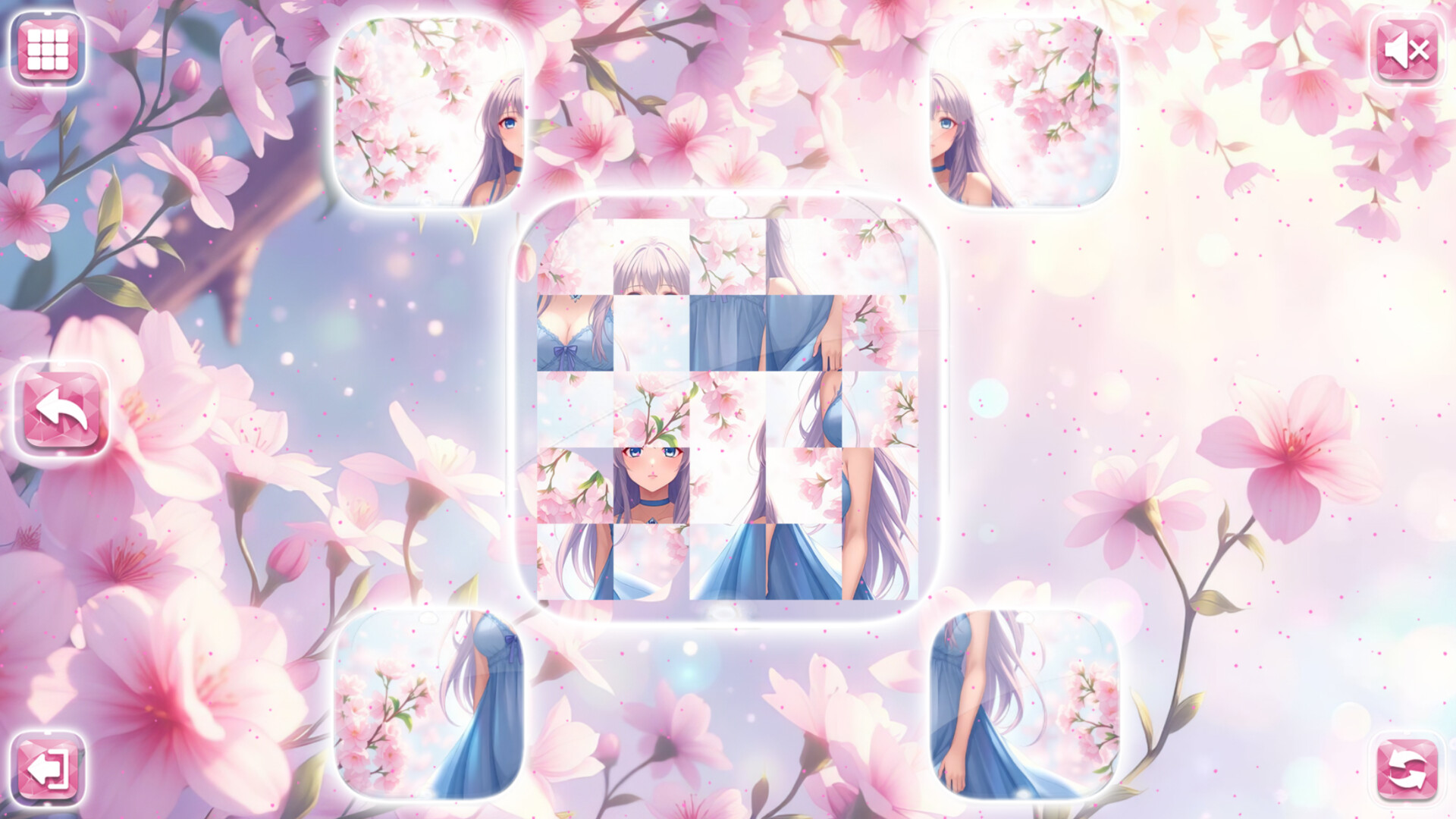 Lovely Anime Puzzle: Spring screenshot screenshot 4