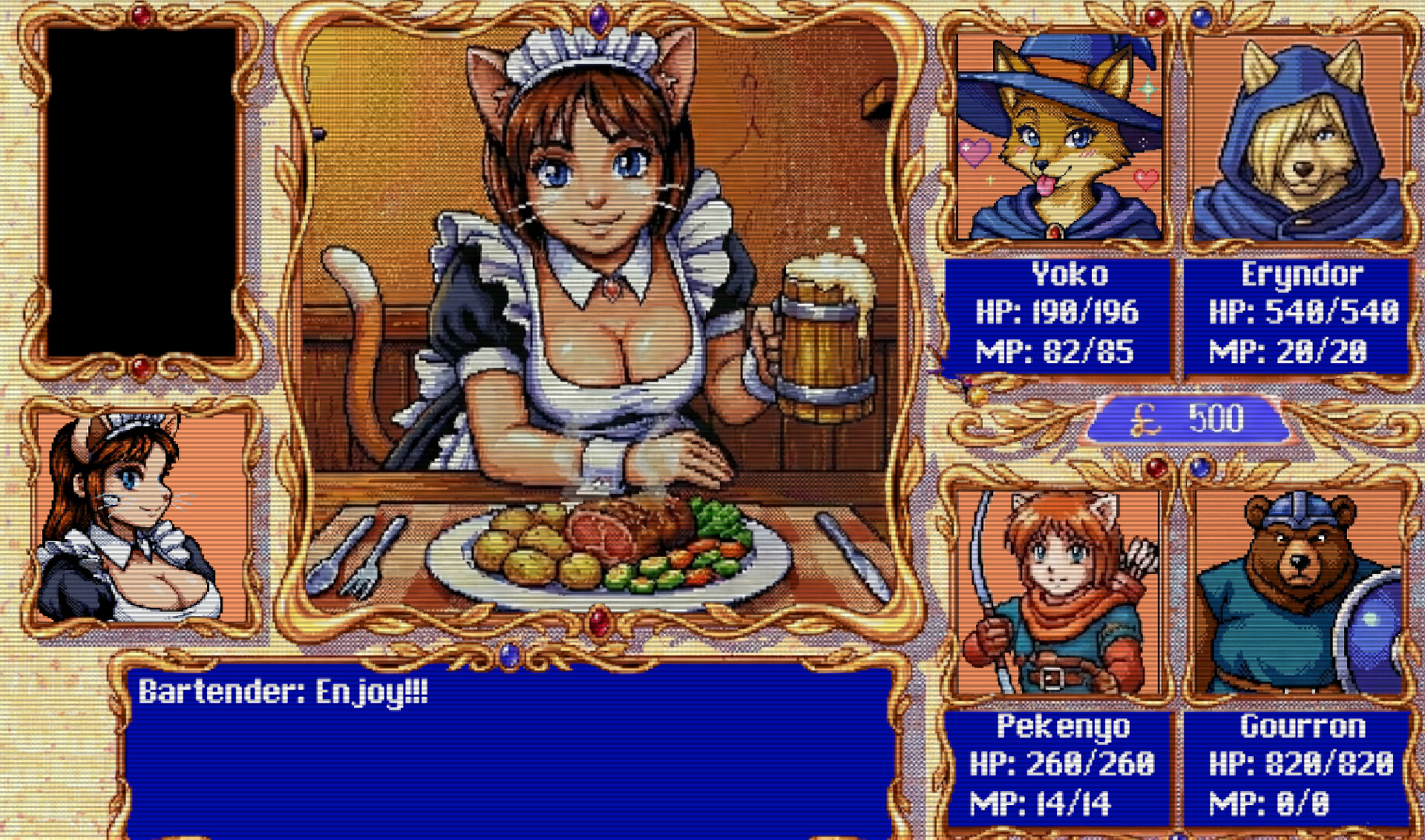 Furry Tales: A Roguelike RPG screenshot #4