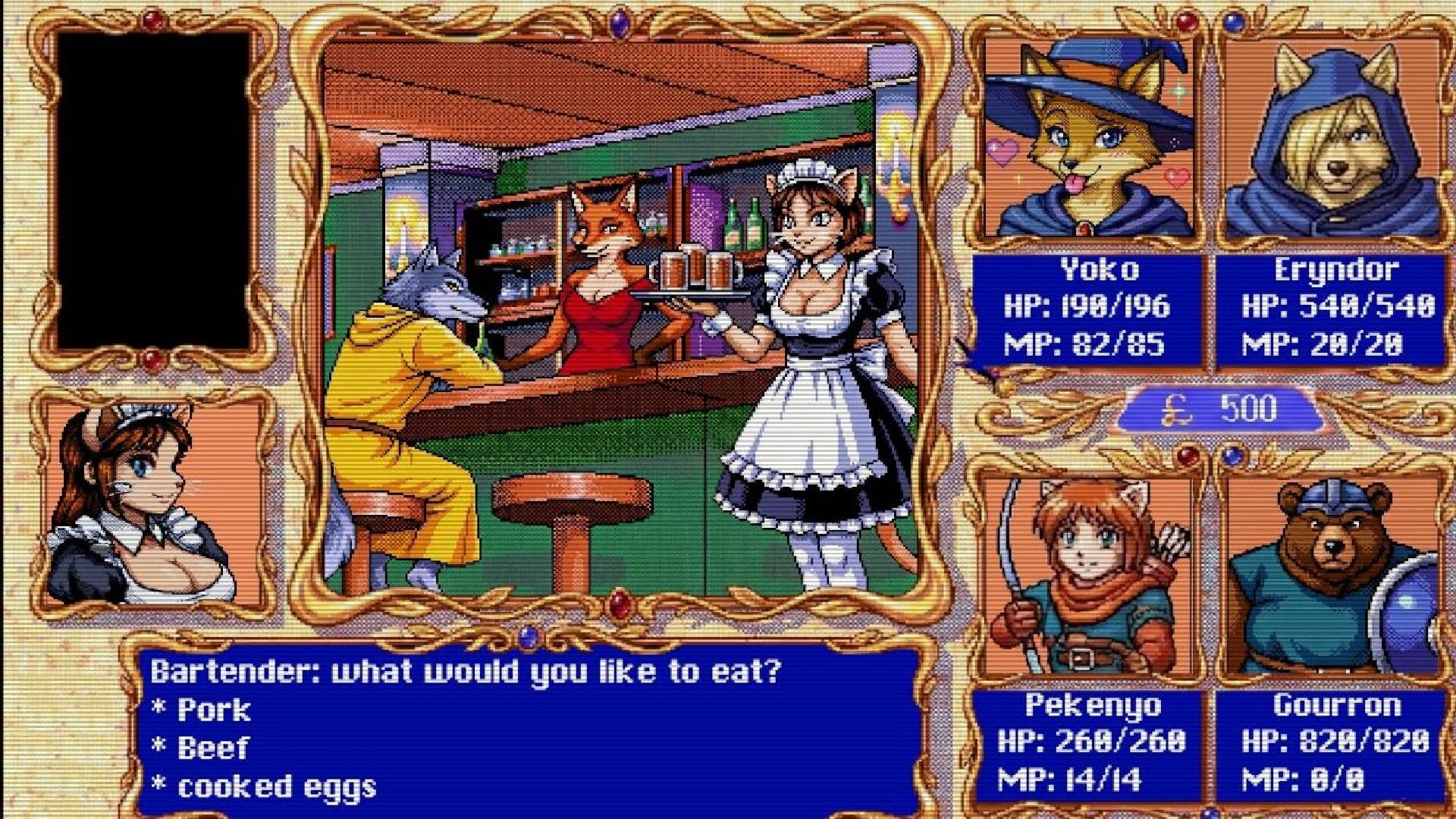 Furry Tales: A Roguelike RPG screenshot 1