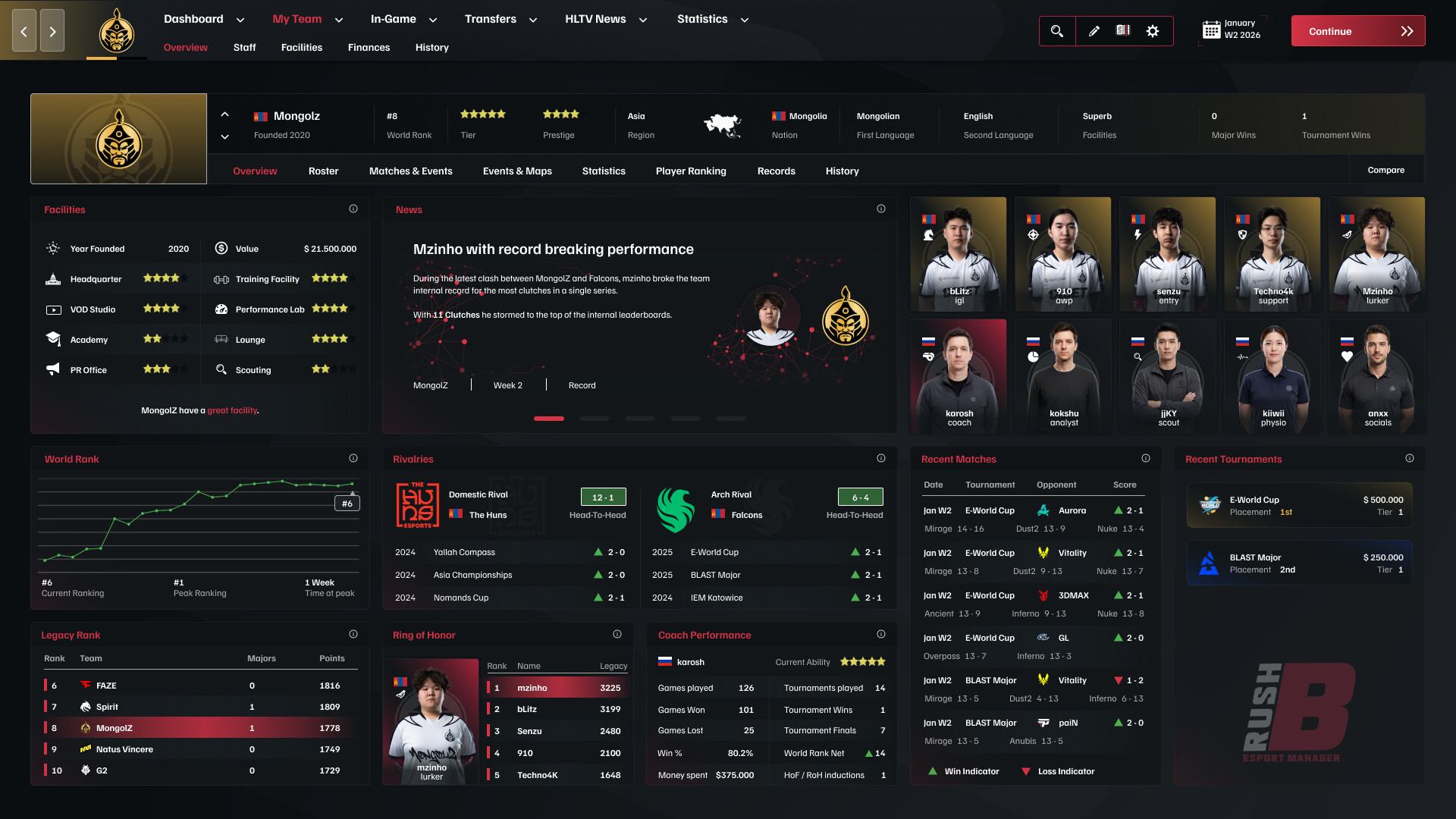 Rush B: Esports Manager screenshot #7