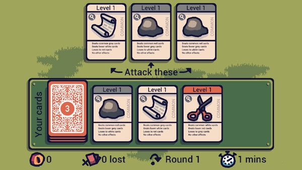 Screenshot 4 of Deck paper scissors - final gameplay screenshot