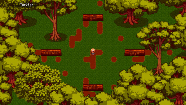 Screenshot of Lang Ops: Lost in Woods