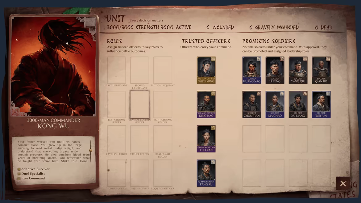 Under the Heavens: Warring States Saga video 2