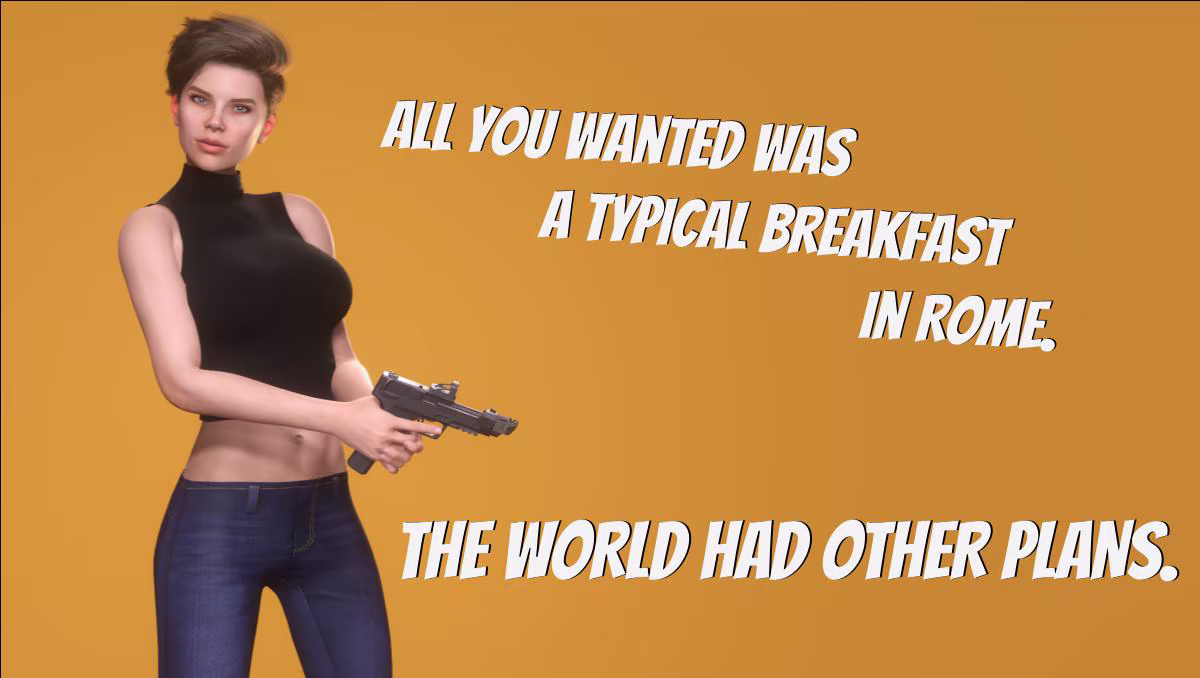 All you wanted was a typical breakfast in Rome. The world had other plans.