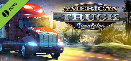 Steam header art for American Truck Simulator Demo