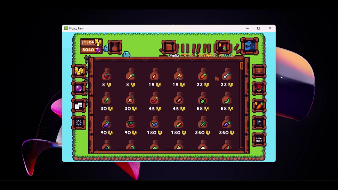 Floaty Farm video 3