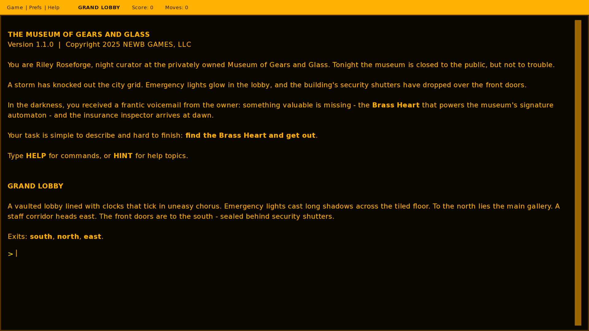 Terminal Tales: An Interactive Fiction Anthology screenshot #8