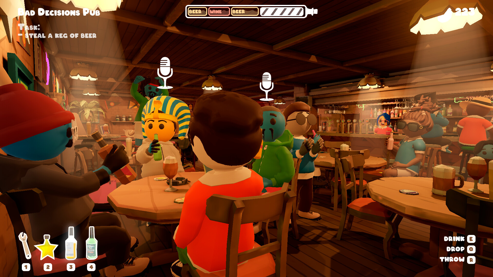 Drunkslop: Pub crawl COOP screenshot #3