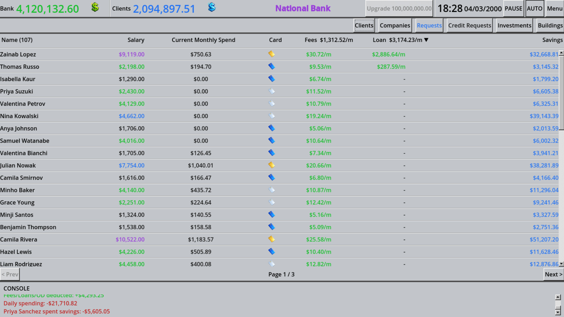 Bank 2000 screenshot #5