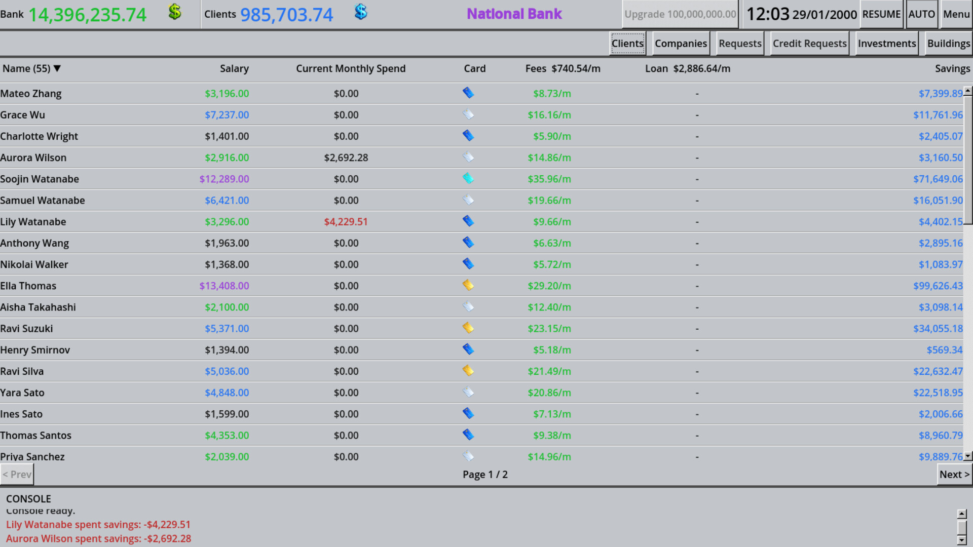 Bank 2000 screenshot #6