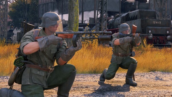 Enlisted - Suomi KP/-31 with flamethrower Squad