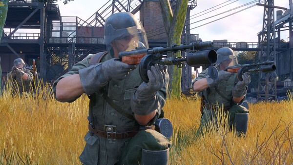 Enlisted - Suomi KP/-31 with flamethrower Squad