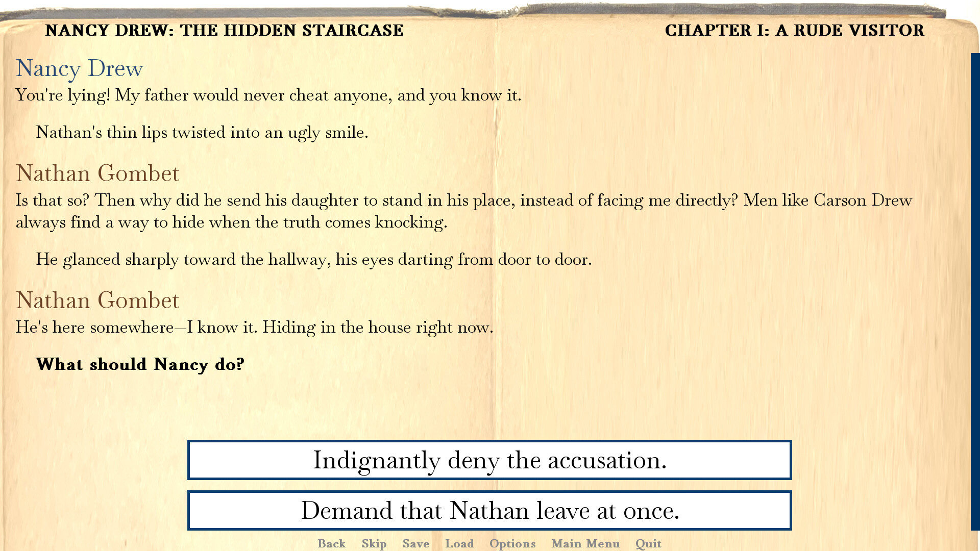 Nancy Drew: The Hidden Staircase screenshot #6