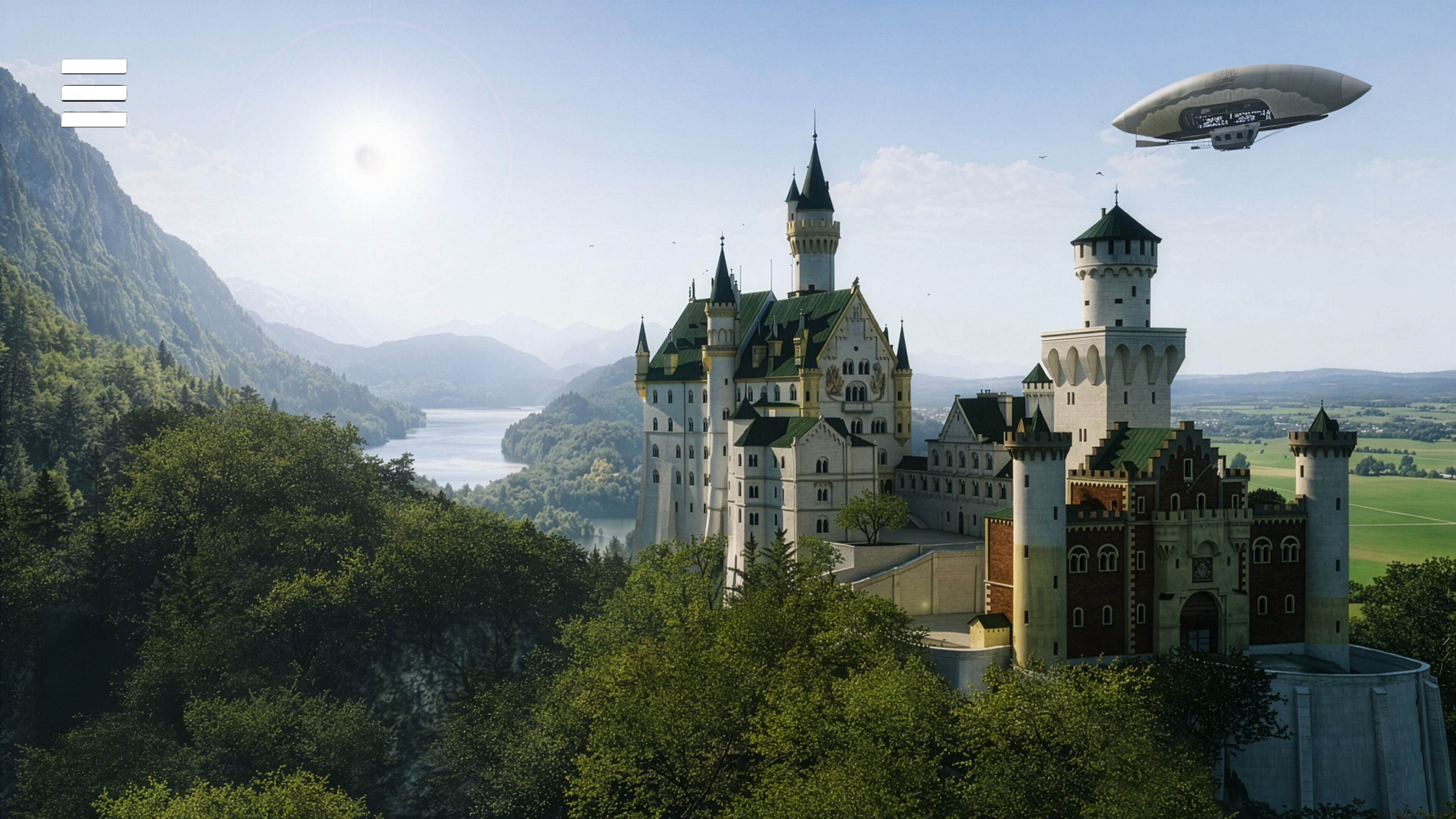Ludwig II - Virtual: Neuschwanstein