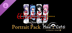 Wizardry: The Five Ordeals - Portrait Pack "Maid Cafe on Electric Street"