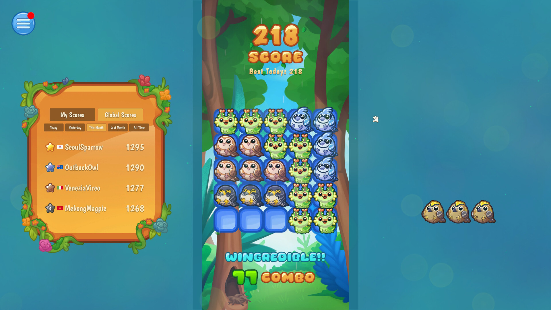 Borbs screenshot 1