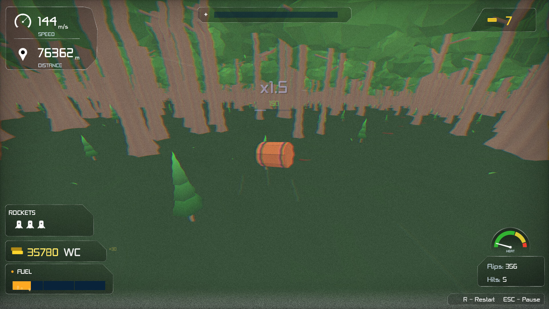 Throw a Barrel Down a Hill screenshot 5