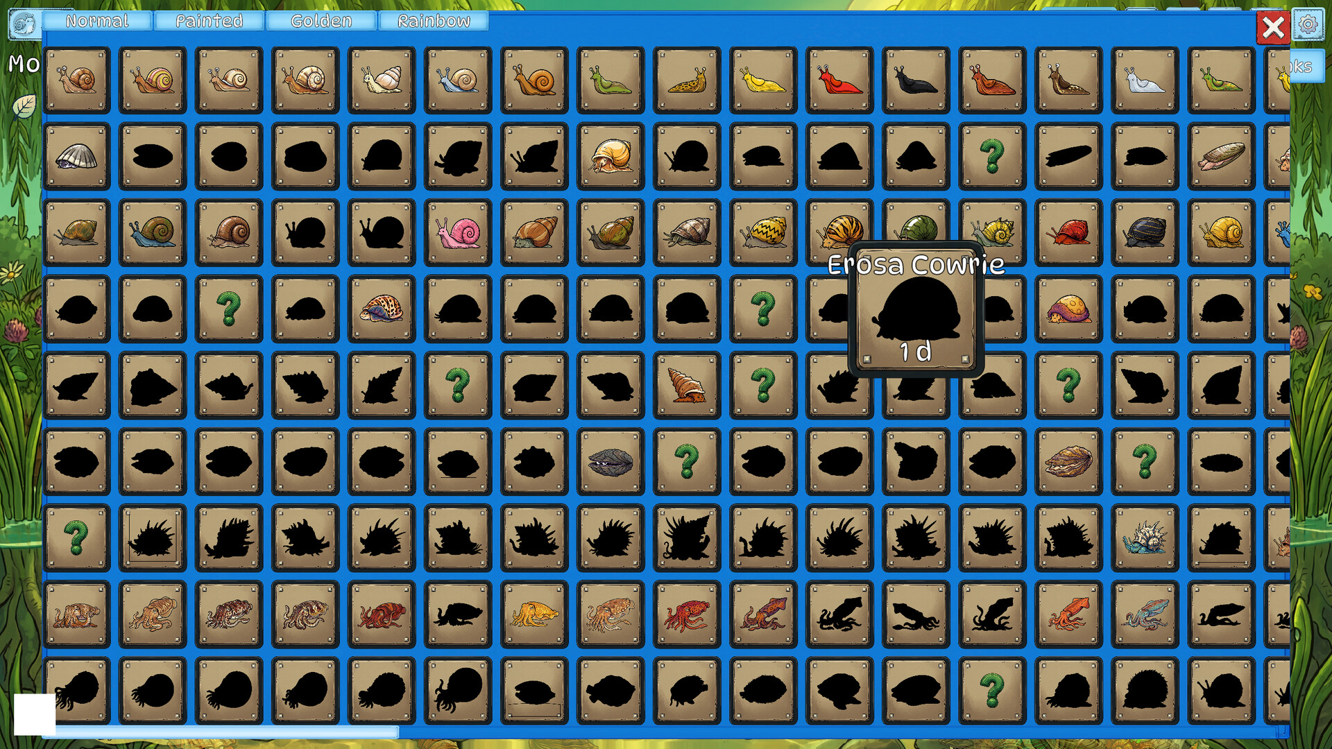Molluscarium screenshot