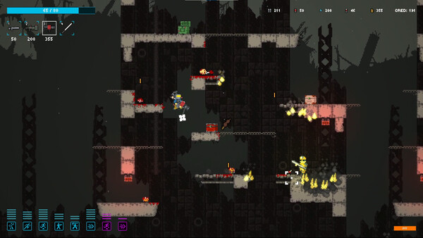 Screenshot of Cryotank Rogue gameplay showing in-action mechanics