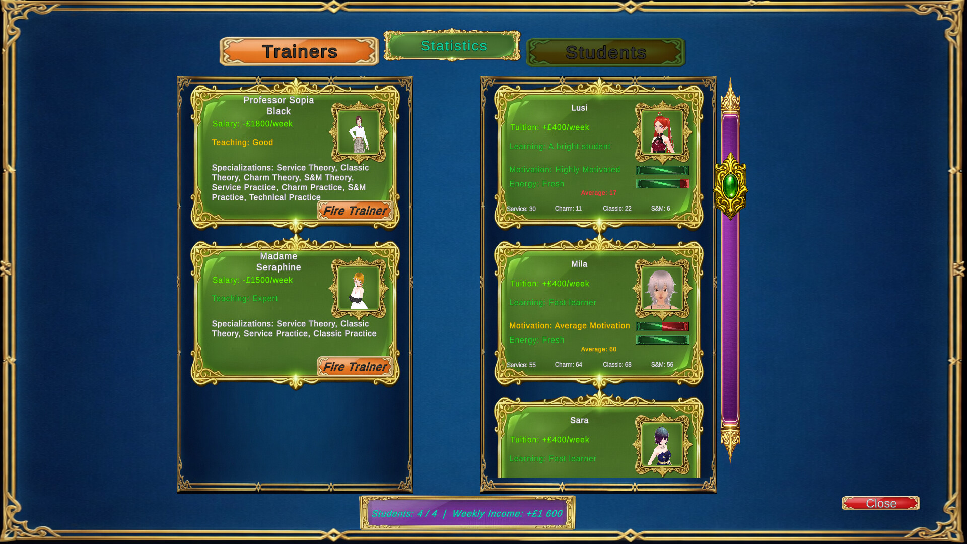 Mansion University screenshot #7