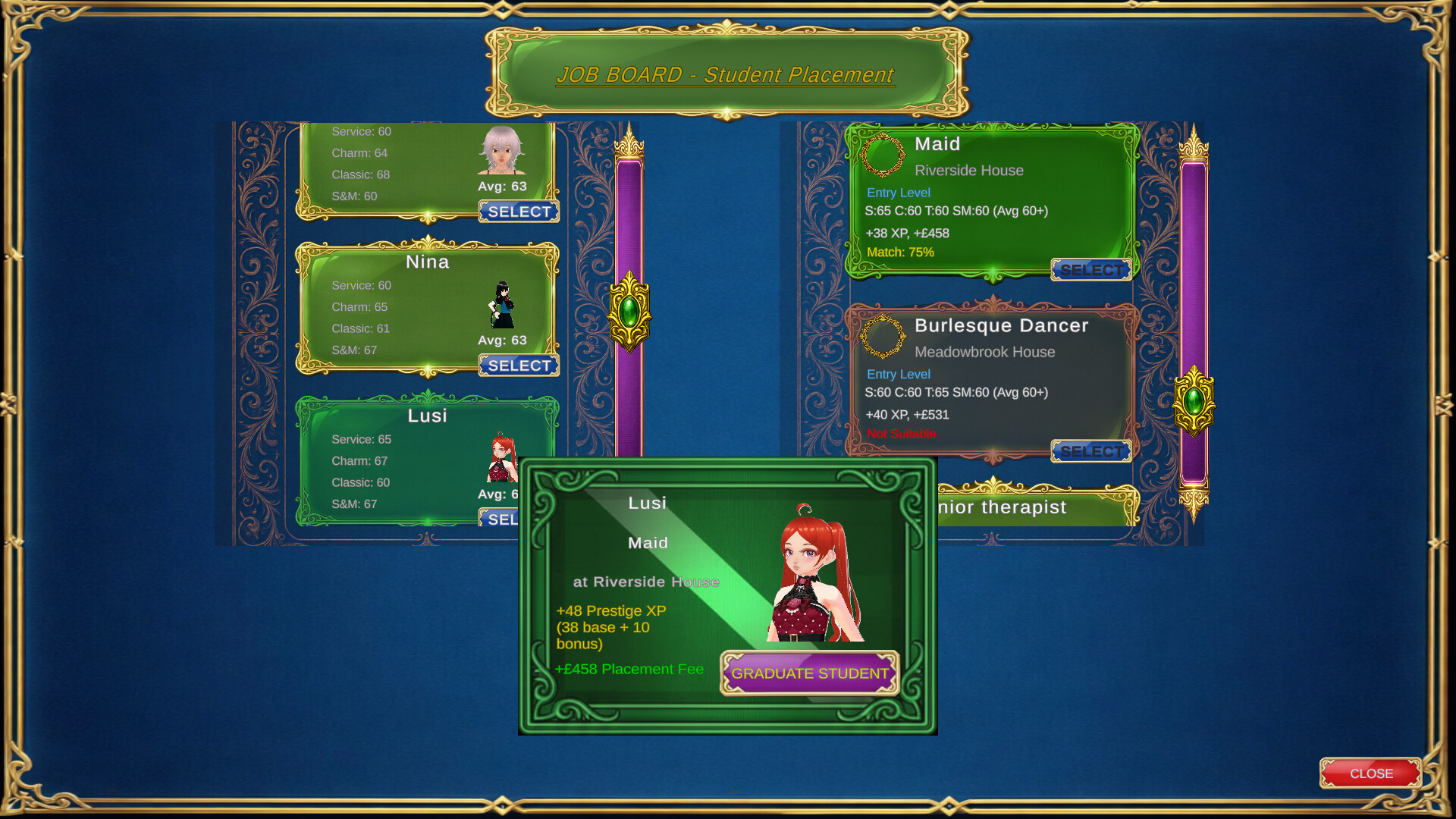 Mansion University screenshot #2