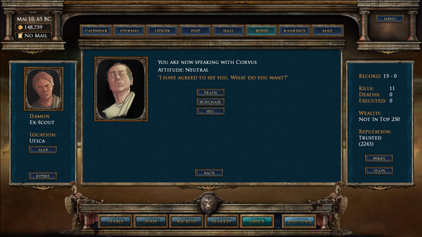 Screenshot z Age of Gladiators Screenshot z Age of Gladiators