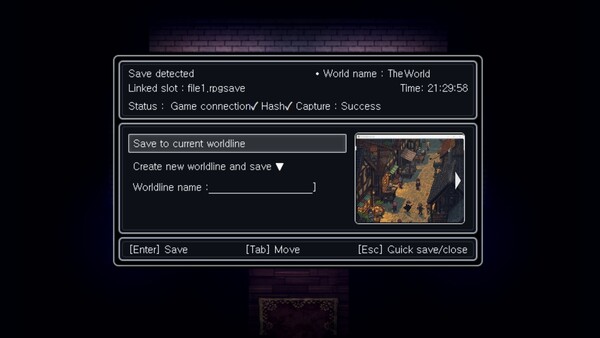 WorldLine: Game Saverfor windows and Linux 1