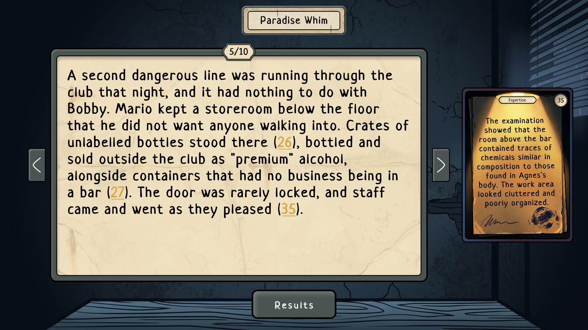 Evidentia screenshot 2