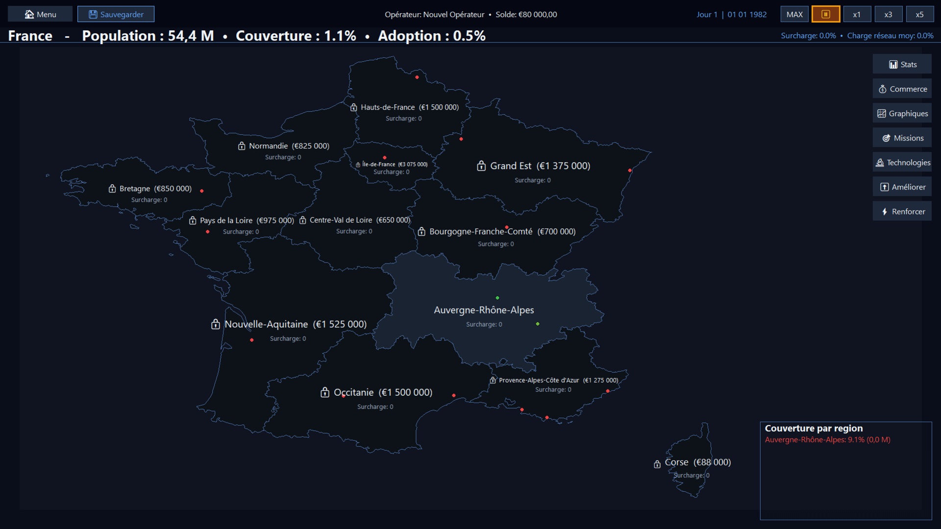 Network Empire screenshot 2