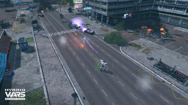 Hybrid Wars - Yoko Takano screenshot 5