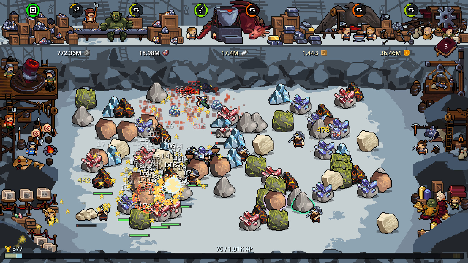 Fantasy Miner: Idle Depths screenshot 6