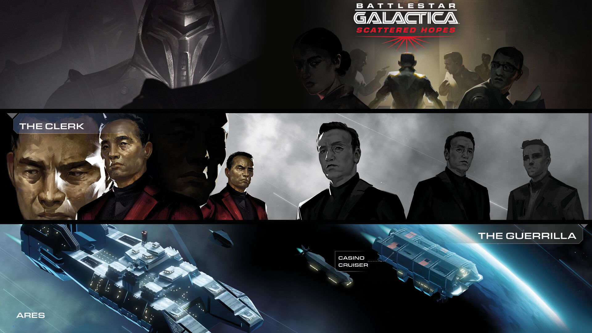 Battlestar Galactica: Scattered Hopes - Digital Artbook Featured Screenshot #1