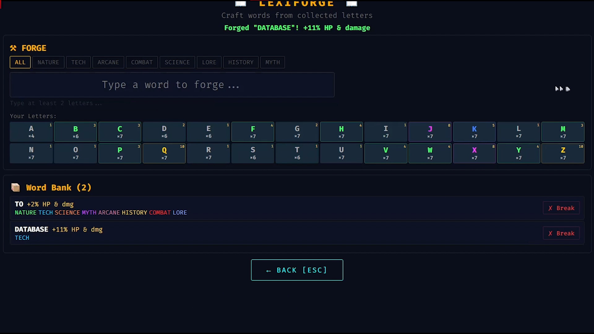 Typomon Hunter screenshot #4