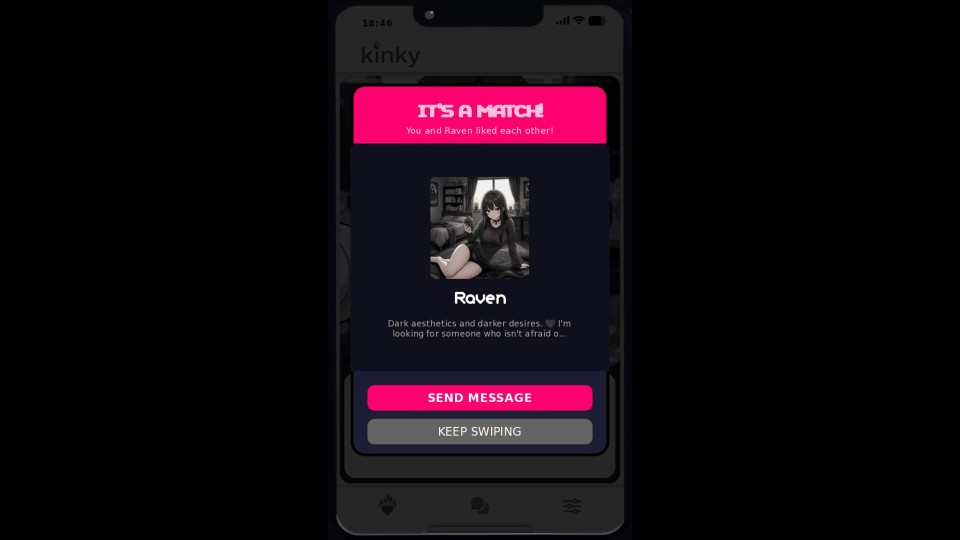 Kinky Phone - Swipe to Seduce screenshot #10