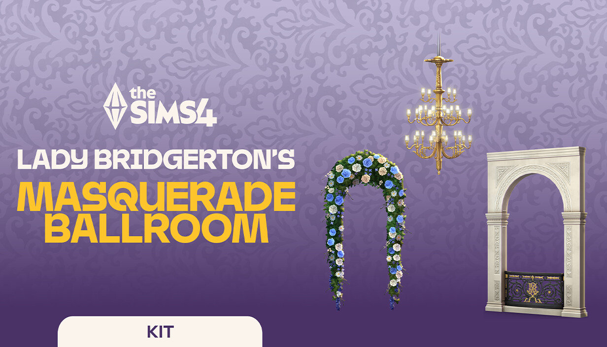 The Sims™ 4 Lady Bridgerton’s Masquerade Ballroom Kit — ключ