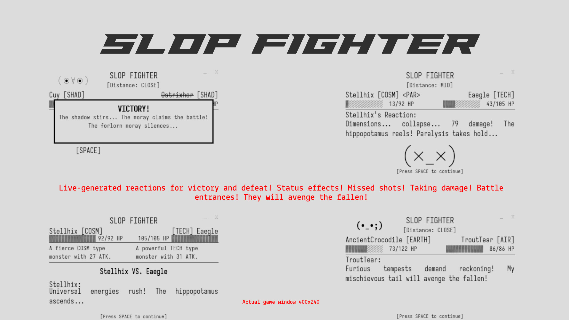 SLOP FIGHTER – Screenshot 2