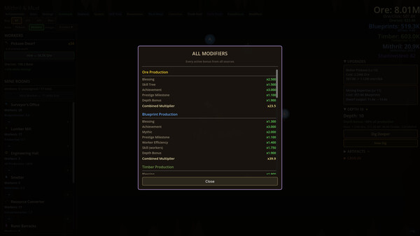 Screenshot of Mithril & Mud