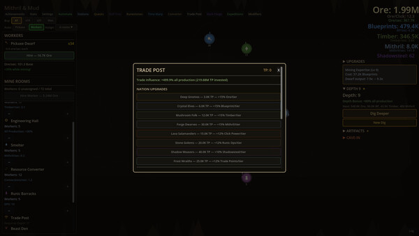 Screenshot of Mithril & Mud