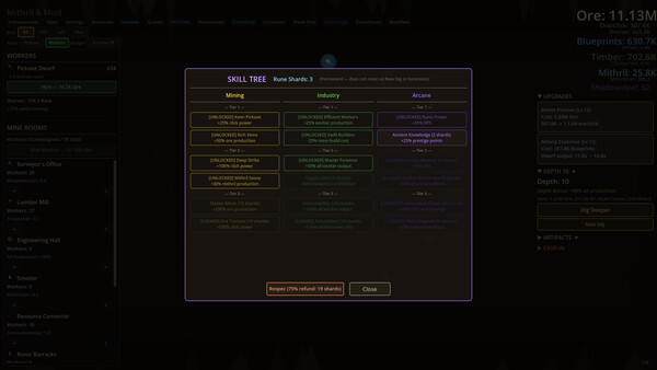 Screenshot of Mithril & Mud